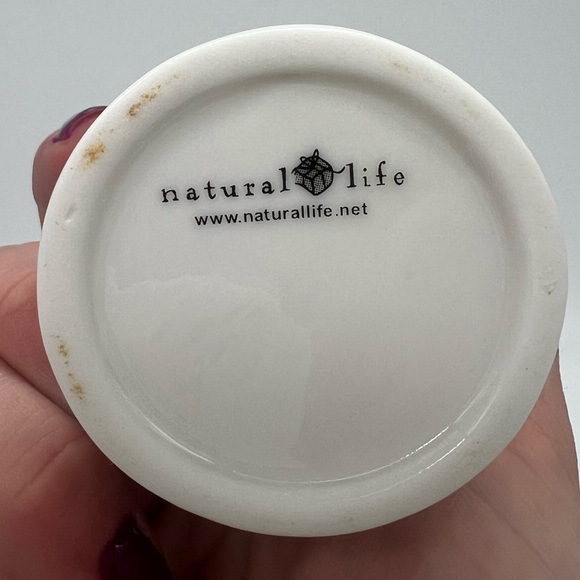 Natural Life Ceramic Bottle Bud Vase “Home Is Where Your Cat Is” Floral - Picture 4 of 6